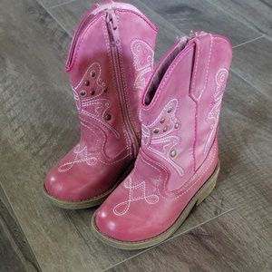 Pink Toddler Boots